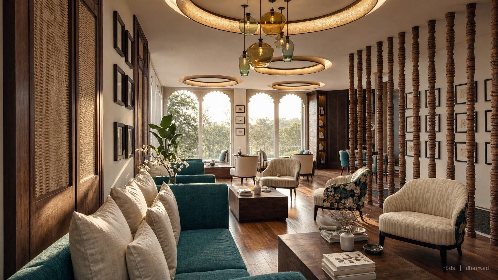 Jaisamand Island Resort — Interiors · Club and lounge project by RBDS
