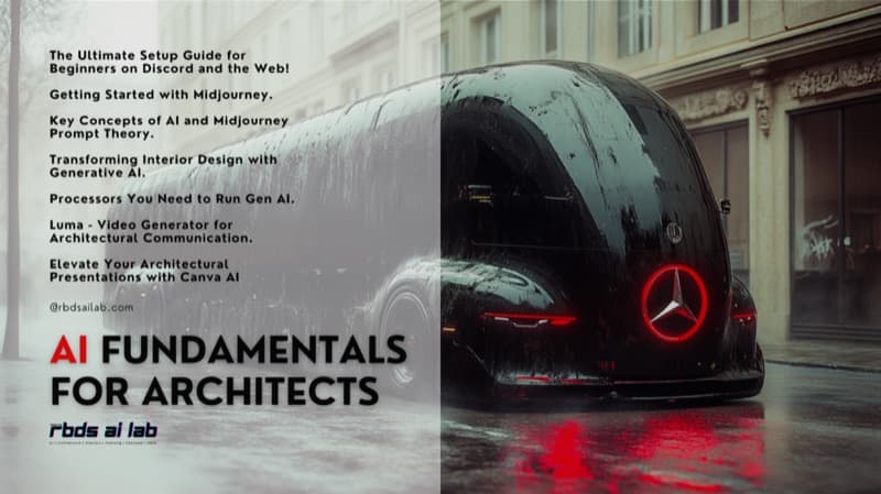 AI Fundamentals for Architects — Manual from RBDS AI Lab