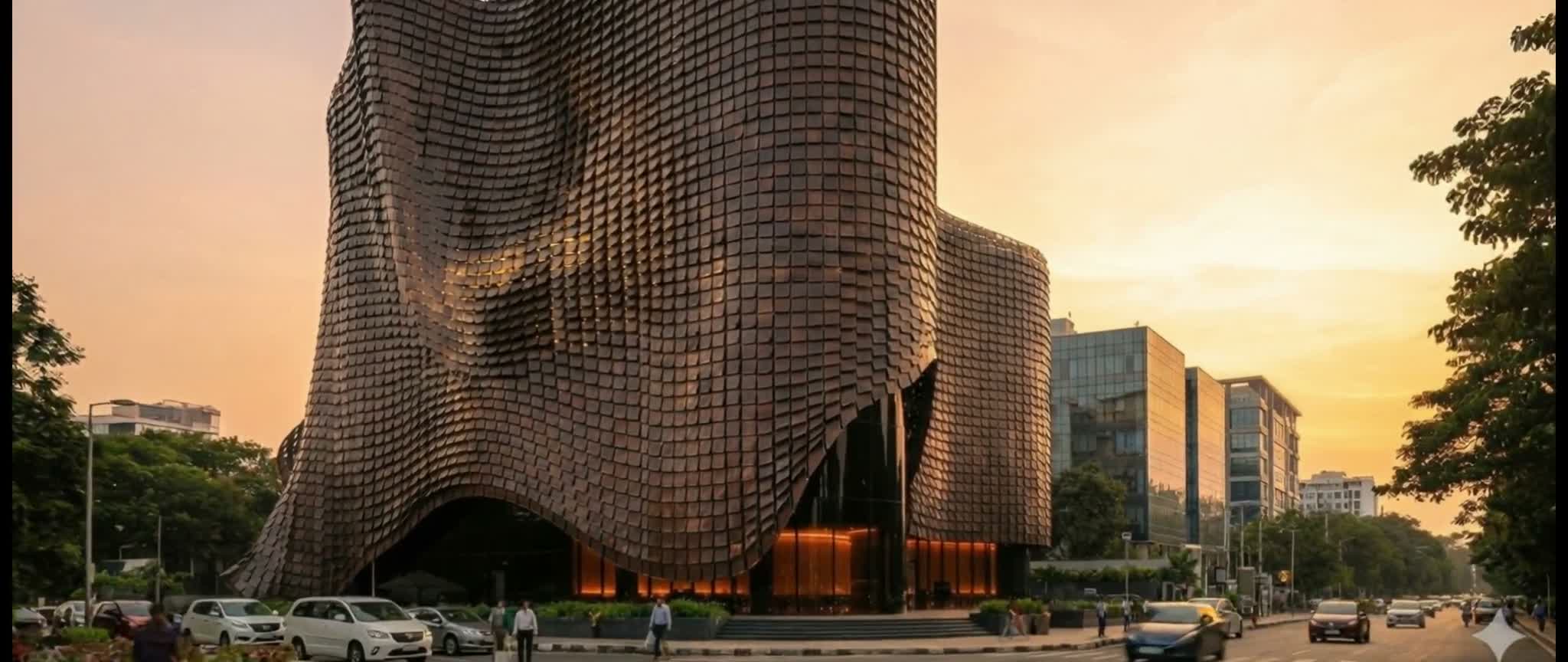 Aurum Curve · architectural moving image